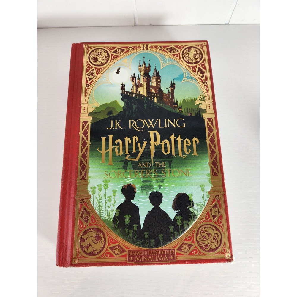 Harry Potter and the Sorcerer's Stone Minalima Edition Illustrated Hardcover